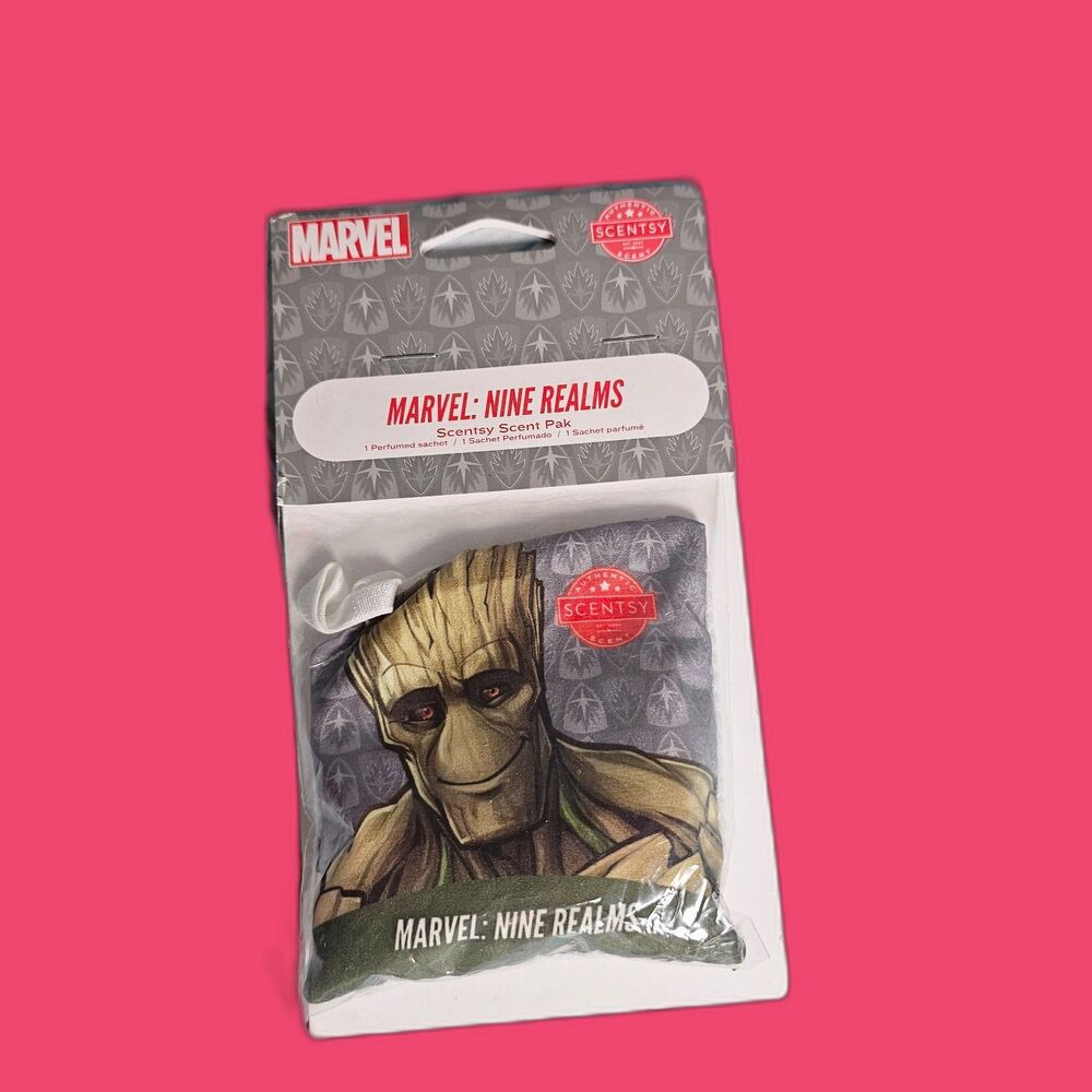 Scentsy Marvel Nine Realms Scent Pak NEW Groot Guardians of the Galaxy